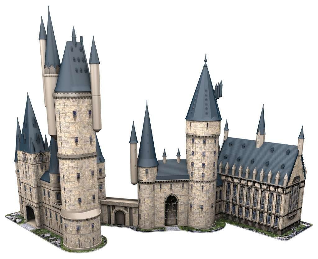 Puzzle 3D Harry Potter 1000Pcs, Grande Salle de Poudlard et Tour d’Astronomie
