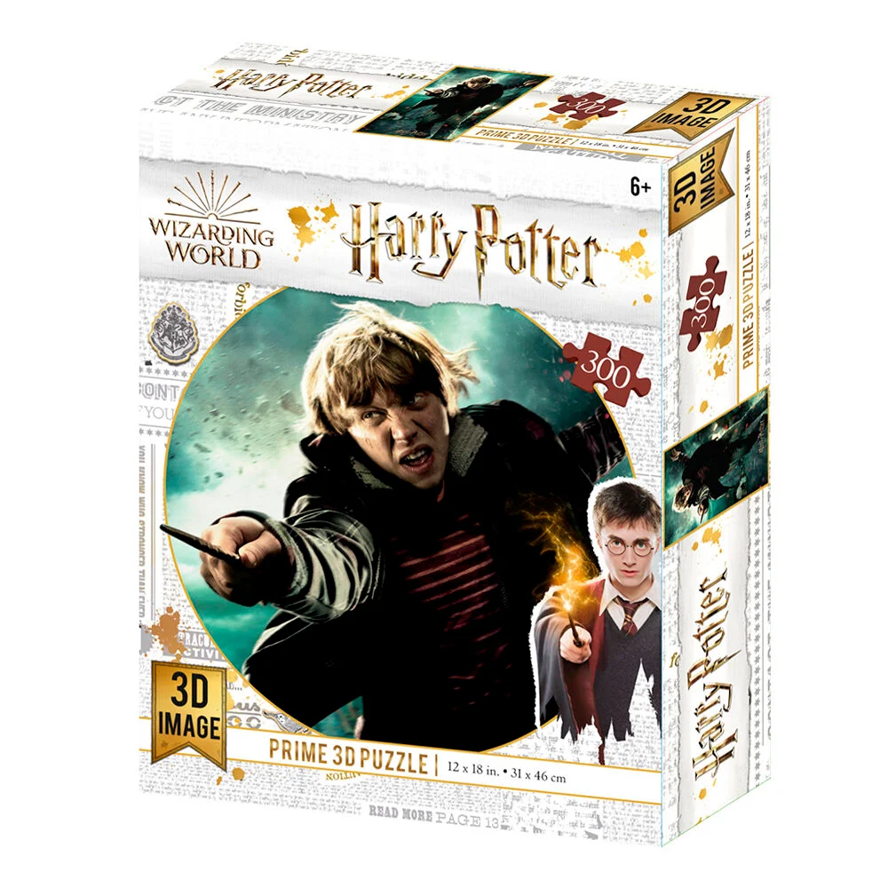 Puzzle lenticulaire Harry Potter Ron Weasley 300 pièces