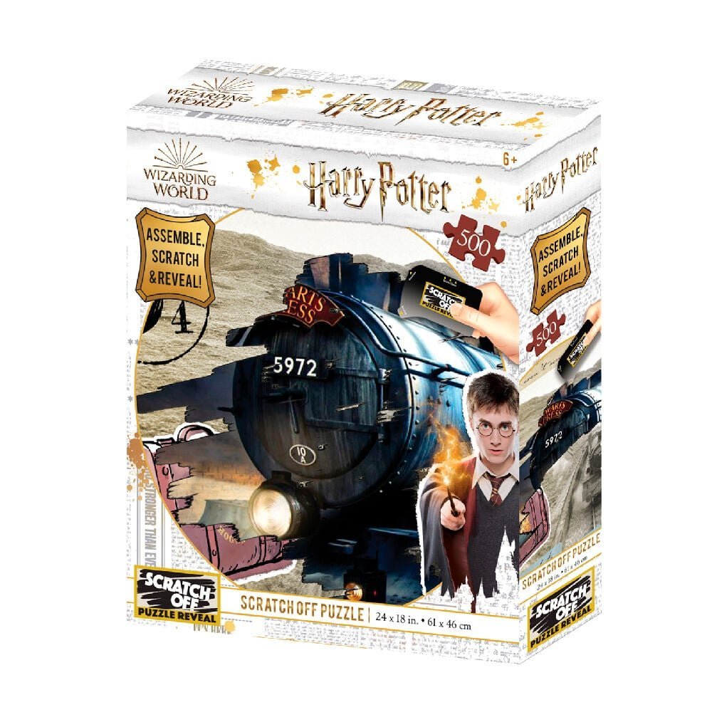 Puzzle à gratter Harry Potter Hogwarts Express, 500Pcs