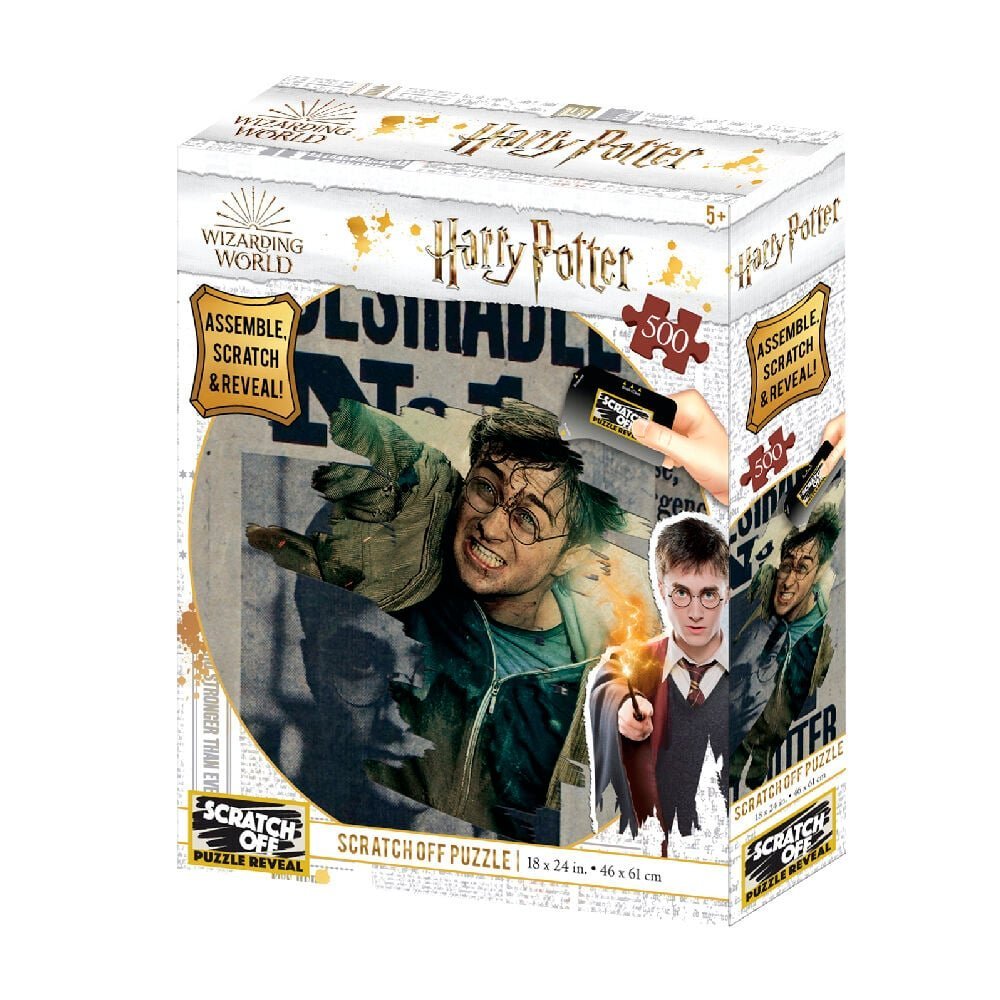 Puzzle à gratter Harry Potter Wanted 500 pièces