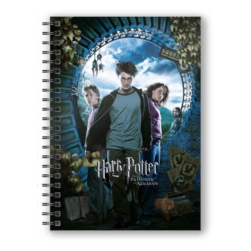 Cahier Harry Potter effet 3D Prisonnier d'Azkaban