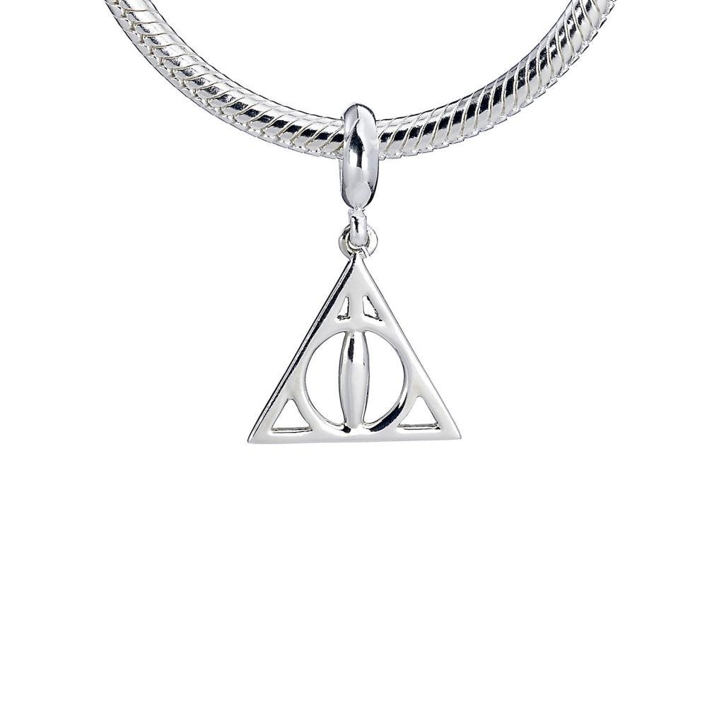 Charm en Argent Pour Bracelet - Reliques de La Mort Harry Potter