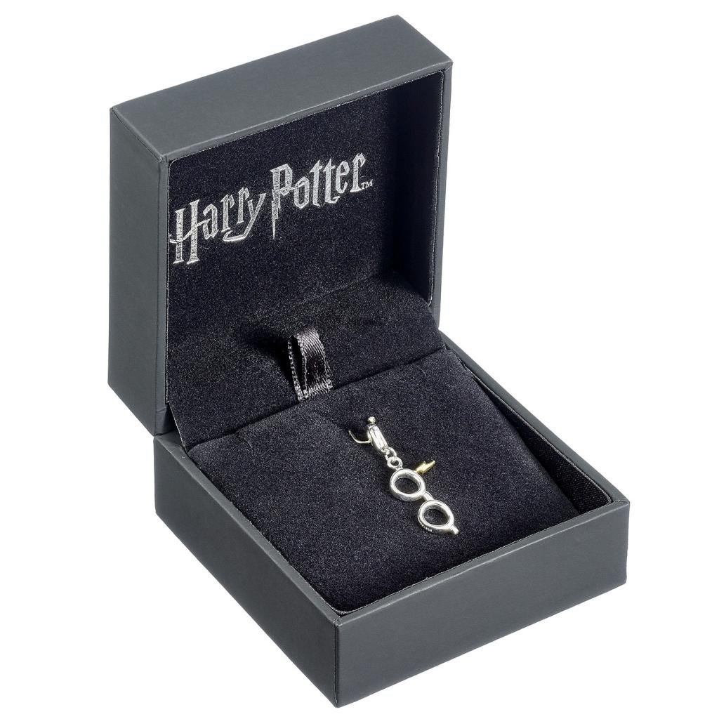 Clip charm Harry Potter pour bracelet - Éclair et lunettes