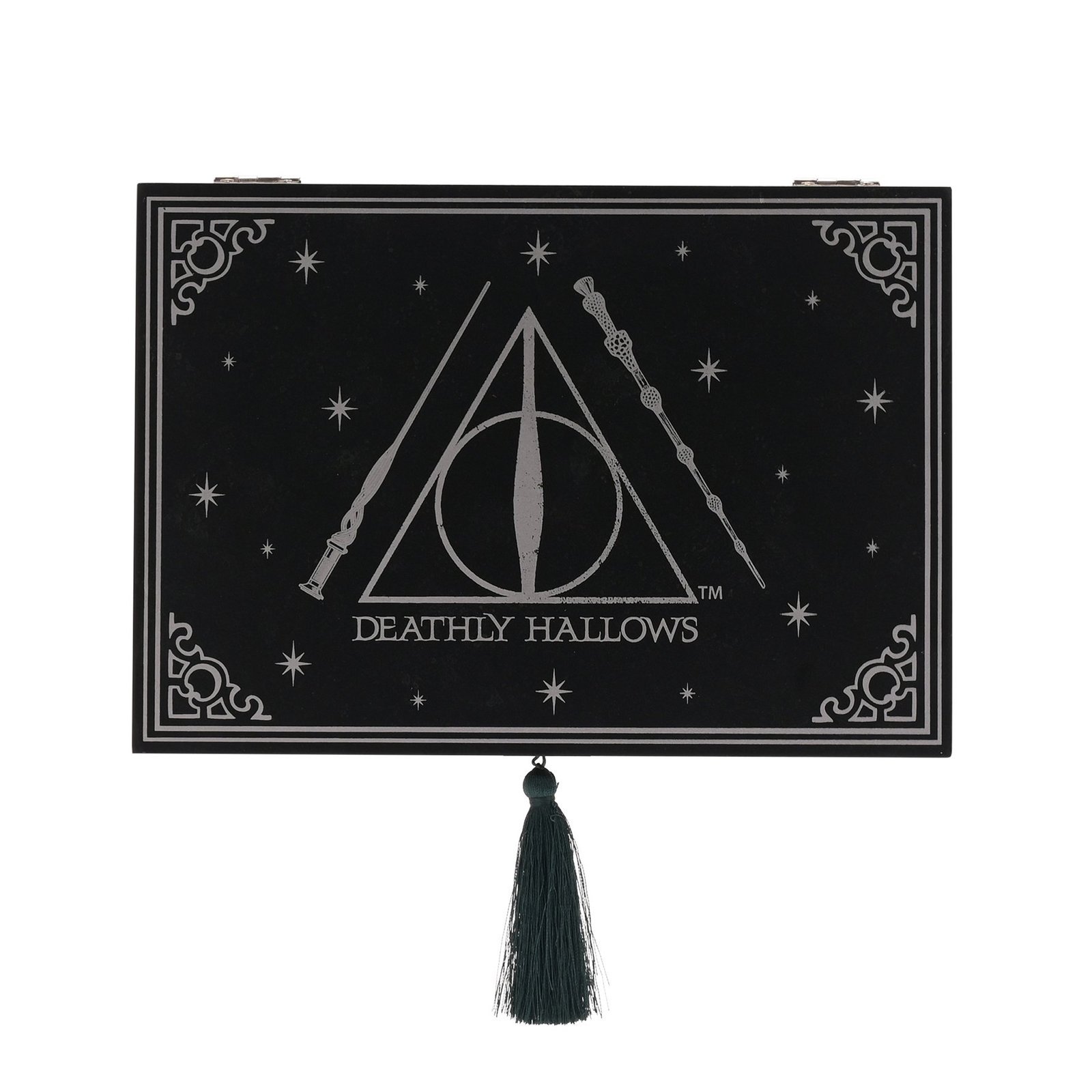 Boîte à bijoux Harry Potter avec motif Les Reliques de la Mort