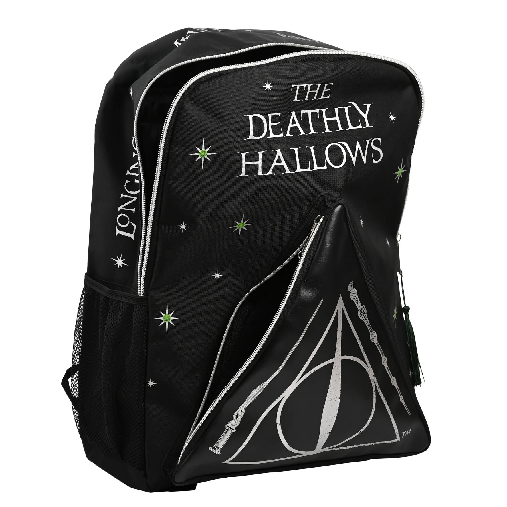 Sac à dos Harry Potter noir aux Reliques de la Mort