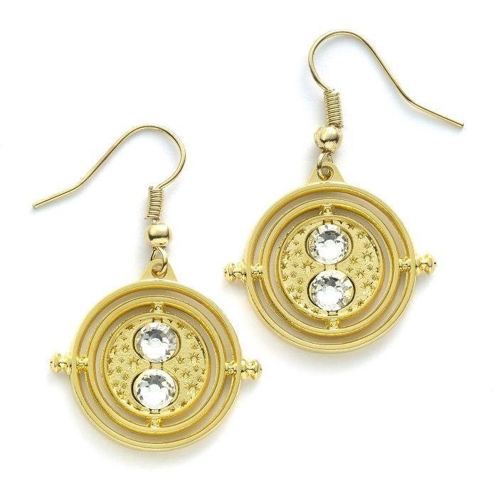 Boucles d'oreilles Harry Potter pendantes Retourneur de Temps