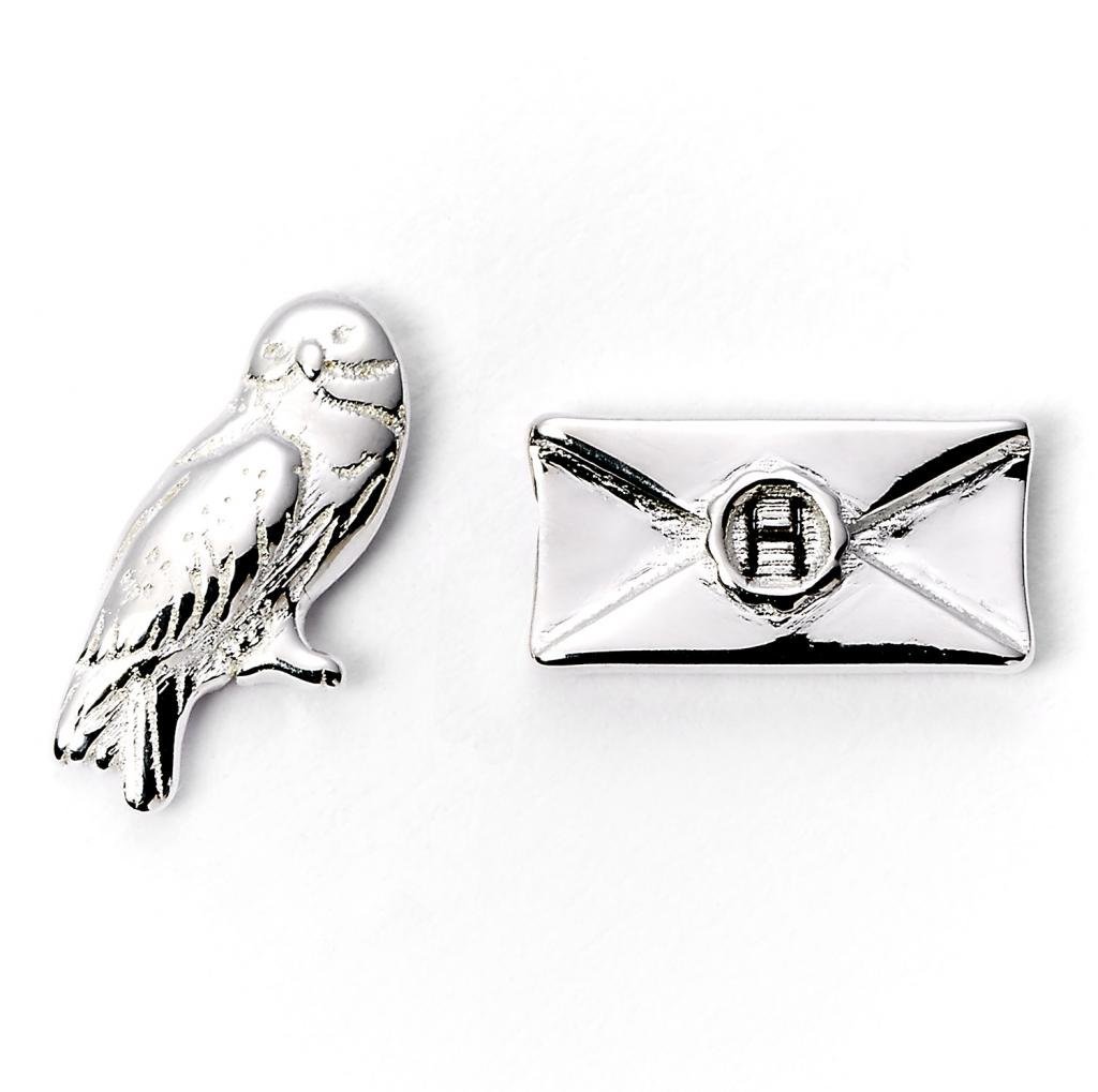 Boucles d’oreilles Harry Potter Hedwig et Lettre