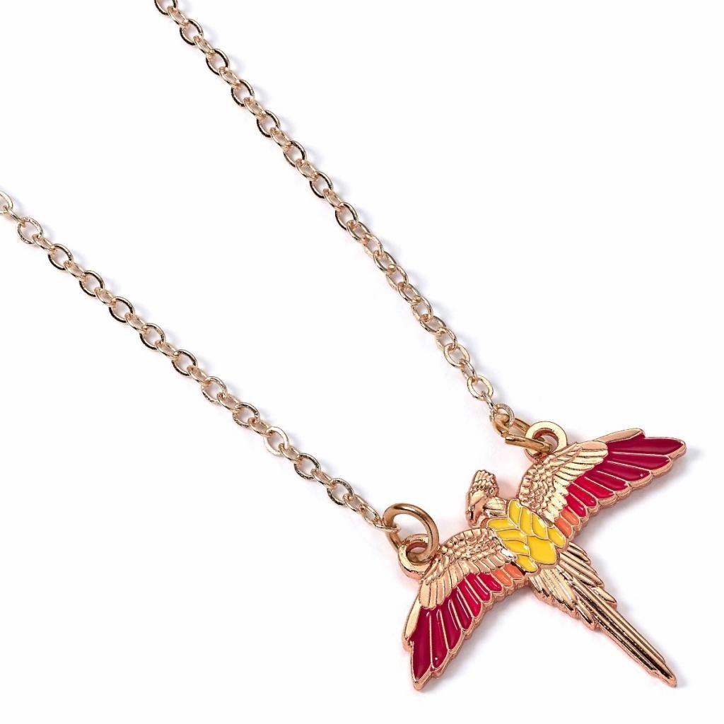 Collier Harry Potter phénix plaqué or