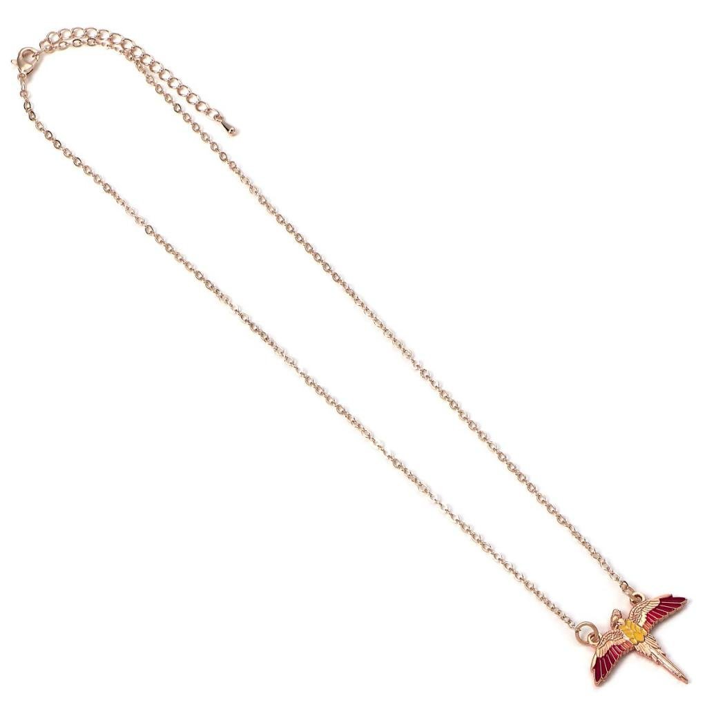 Collier Harry Potter phénix plaqué or