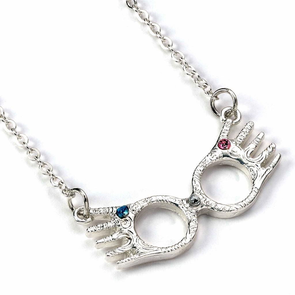 Collier Harry Potter inspiré des lunettes de Luna Lovegood