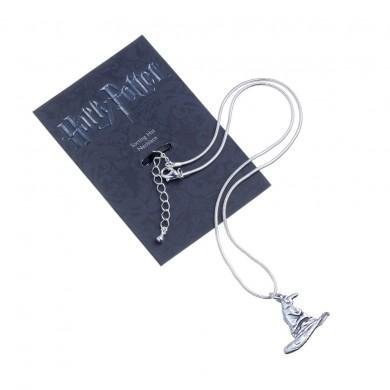 Collier pendentif Harry Potter Sorting Hat en plaqué argent
