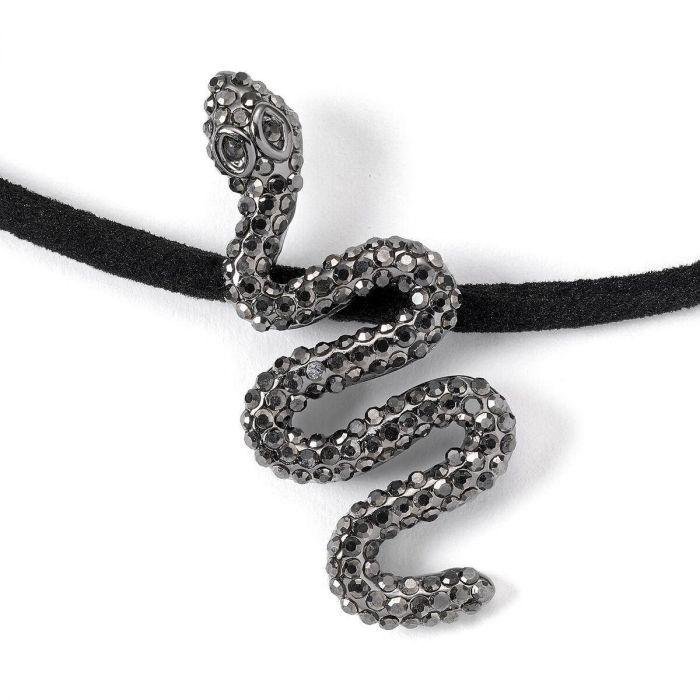Collier avec charm Nagini Black Crystal Harry Potter