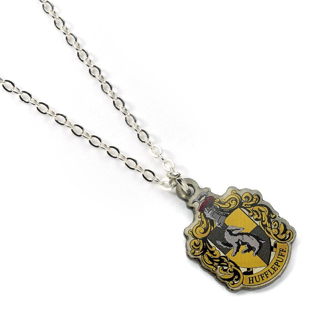 Collier Harry Potter avec emblème Poufsouffle
