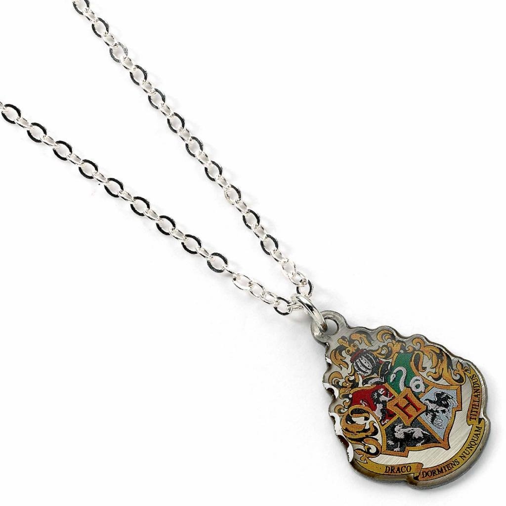 Collier Harry Potter avec emblème de Poudlard