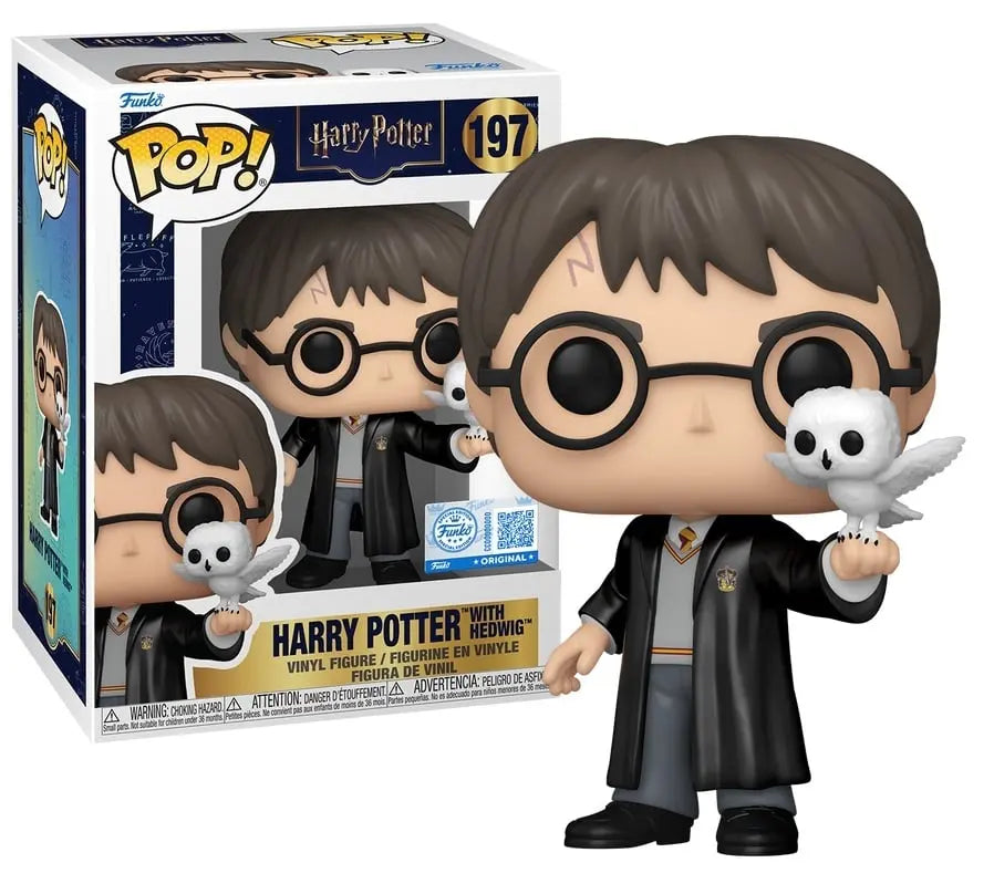 Figurine Funko POP Movies N° 197 - Harry Potter avec Hedwige au bras