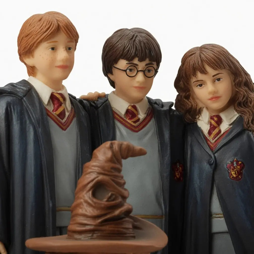 Figurine Scène Film Trio & Château, Jim Shore Harry Potter