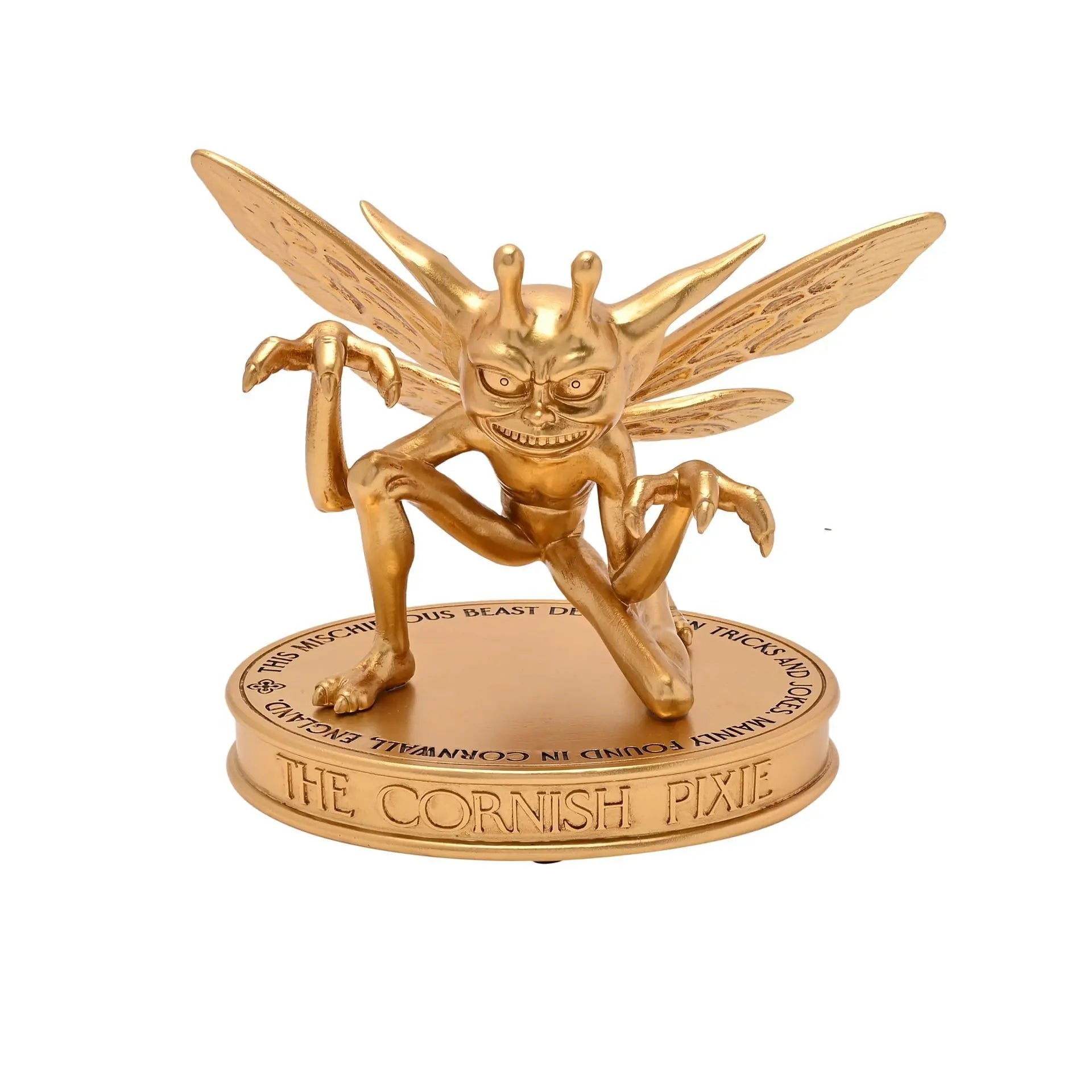 Figurine Dorée Lutin de Cornouaille, Harry Potter