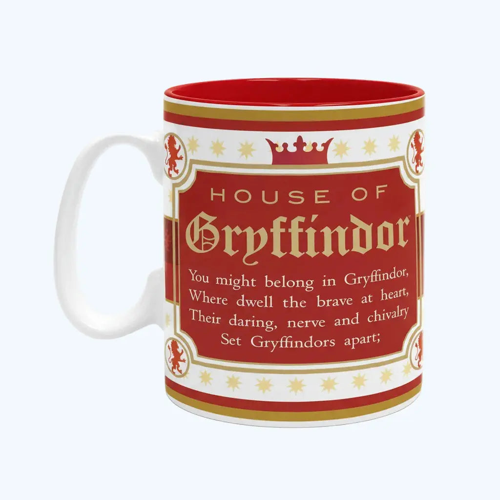 Grand Mug Harry Potter Maison Gryffondor, Céramique XL 460 ml