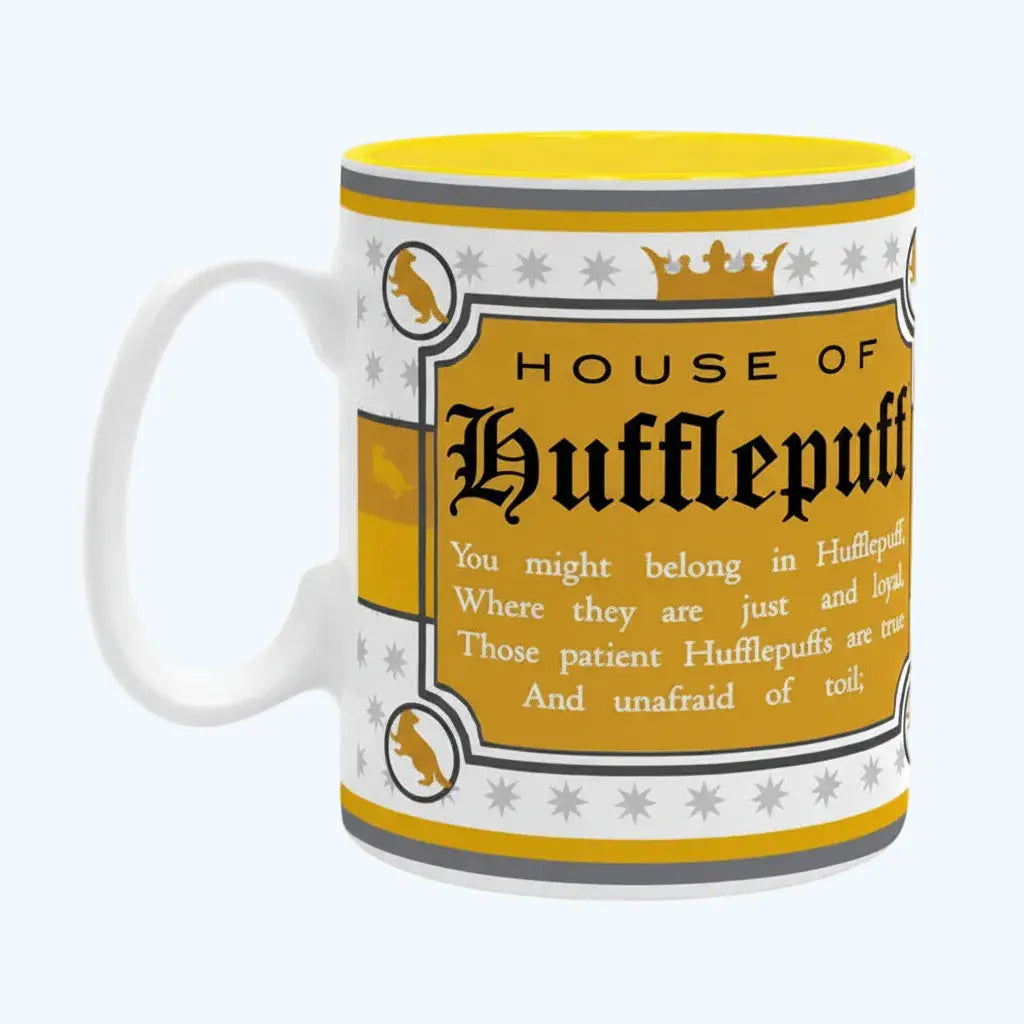 Grand Mug Harry Potter Maison Poufsouffle, Céramique XL 460 ml