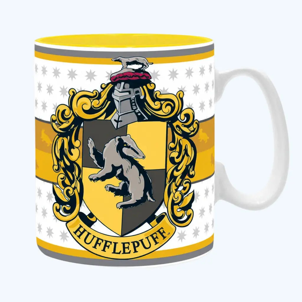 Grand Mug Harry Potter Maison Poufsouffle, Céramique XL 460 ml
