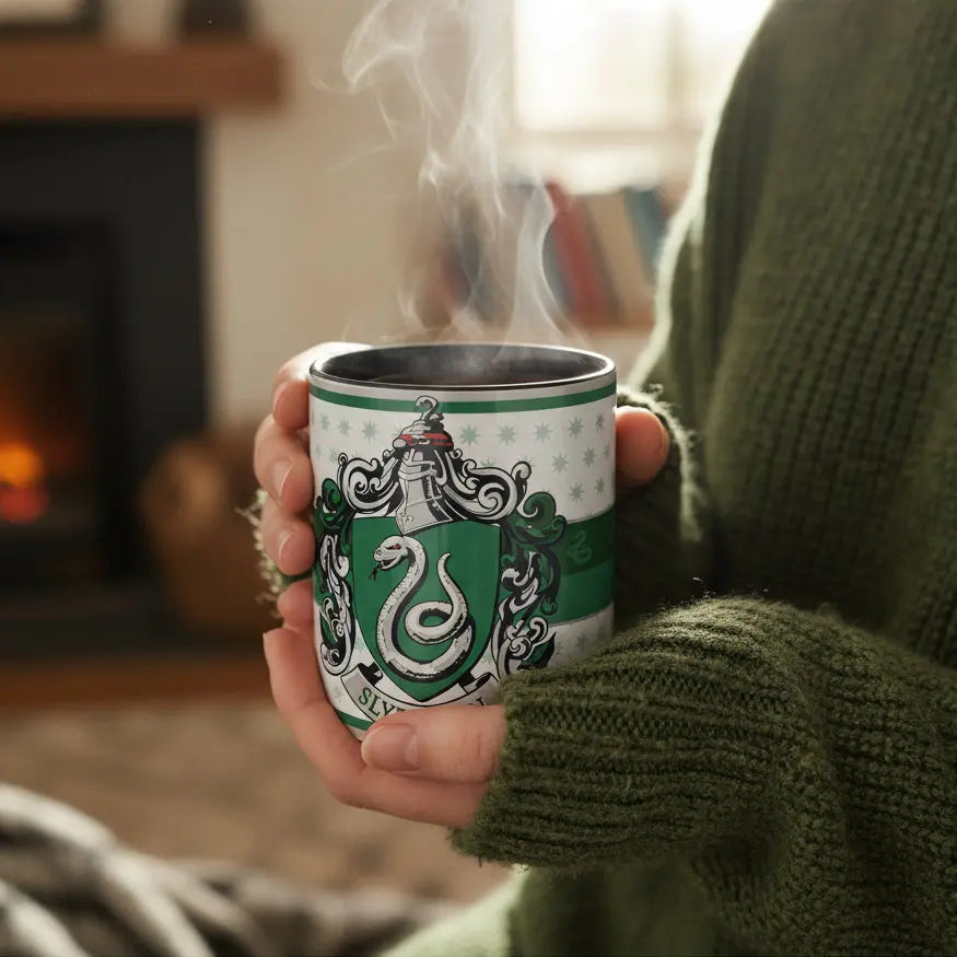 Grand Mug Harry Potter Maison Serpentard, Céramique XL 460 ml
