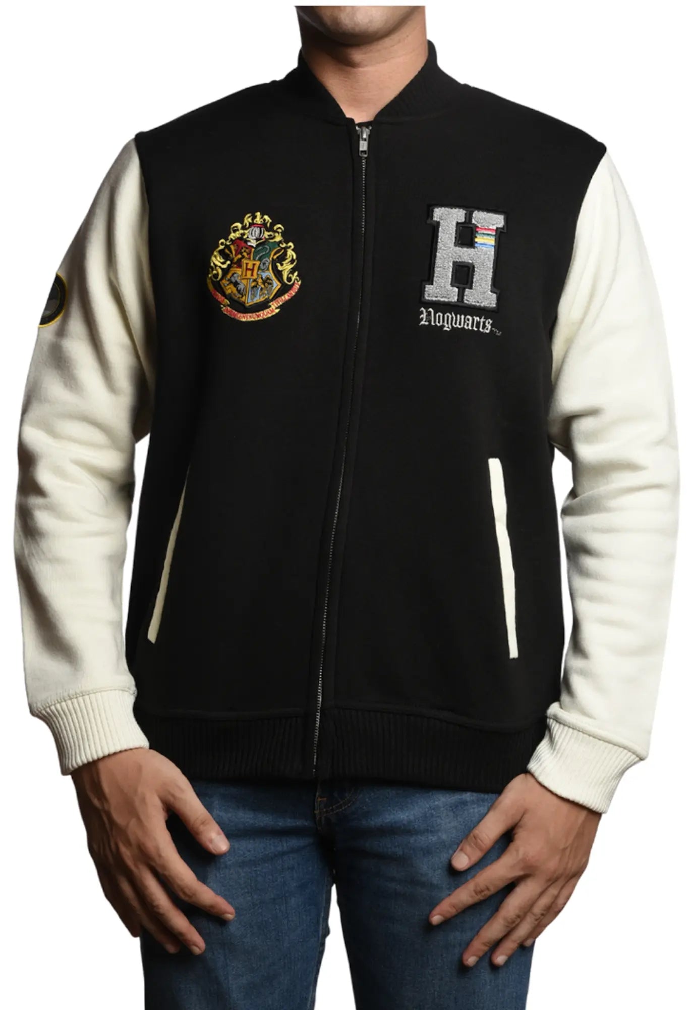 Veste de Baseball Unisexe Avec Broderie Harry Potter