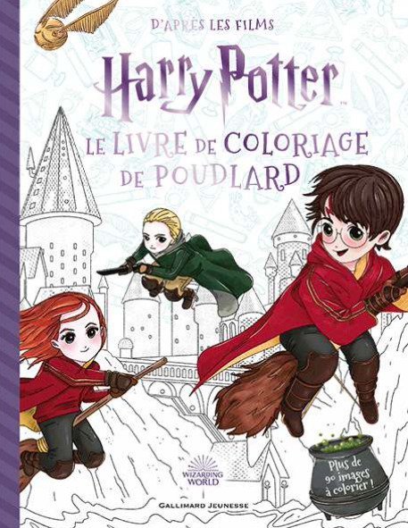 Livre de coloriage Harry Potter Poudlard