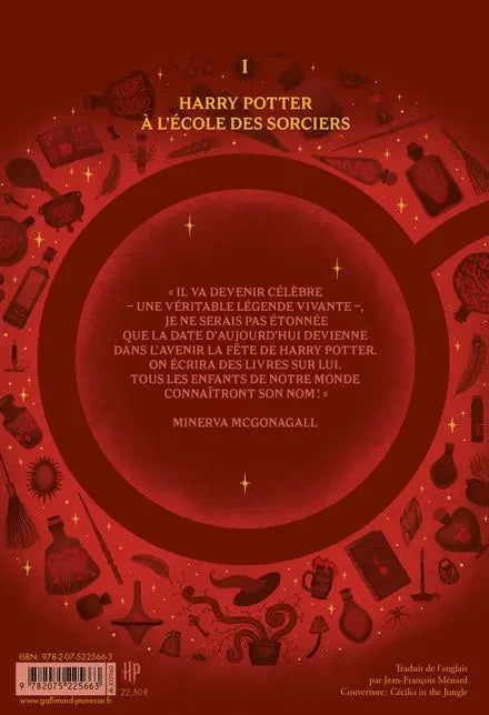 Harry Potter Tome 1 : L'école des sorciers - Grand Format