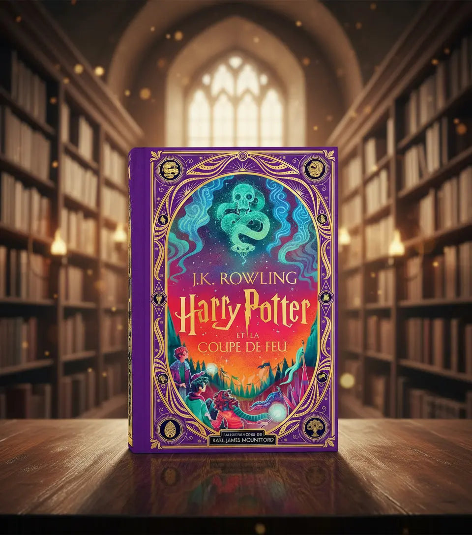 Harry Potter Tome 4 La Coupe de Feu, Édition Interactive MinaLima