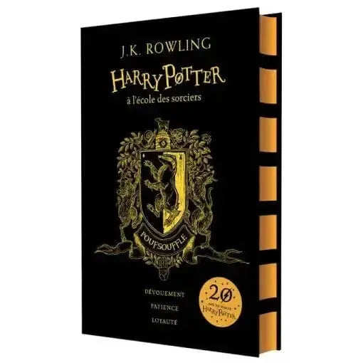 Harry Potter à l'École des Sorciers - Édition 20 ans Poufsouffle, 384 pages