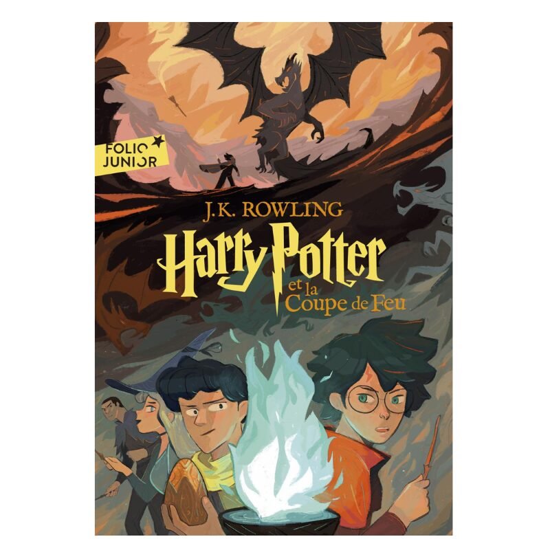 Harry Potter, tome 4 Folio : La Coupe de Feu, édition 2023