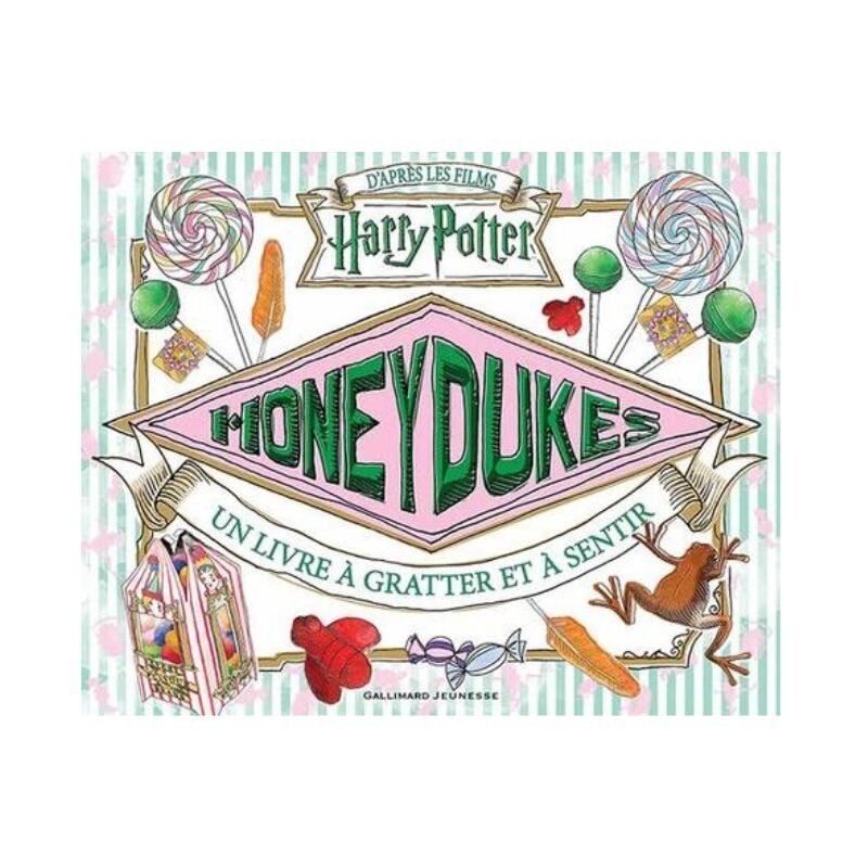 Livre à gratter et sentir Honeydukes, Harry Potter