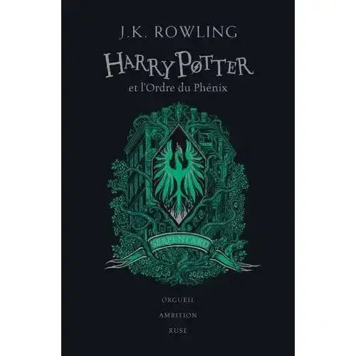 Harry Potter et l'Ordre du Phénix, édition 20 ans Serpentard, 928 pages