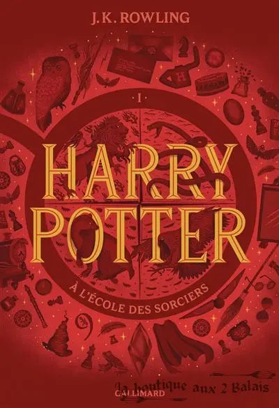 Harry Potter Tome 1 : L'école des sorciers - Grand Format