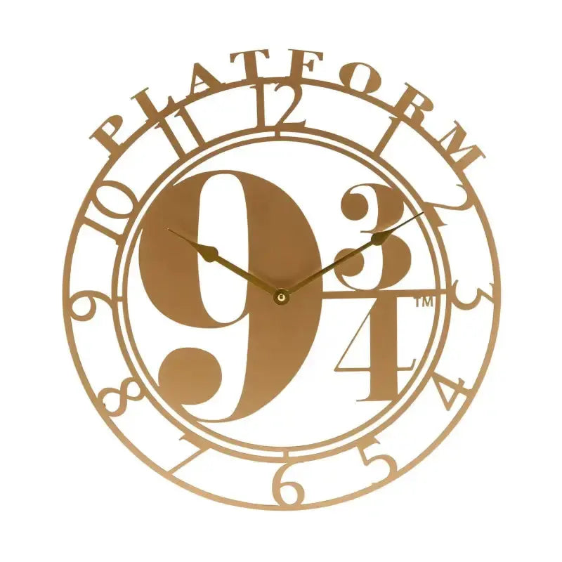 Horloge Murale Plateforme 9 3/4