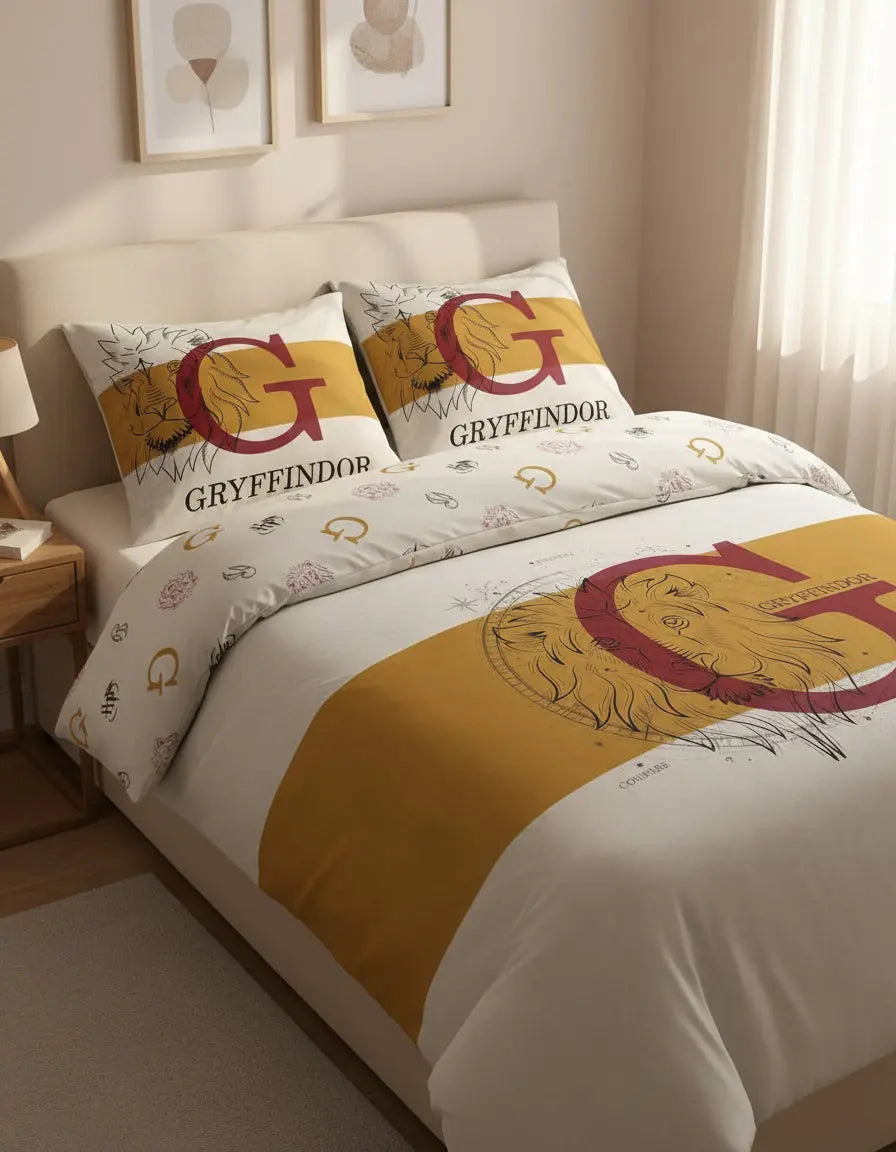 Housse de couette Gryffondor 240x220 cm