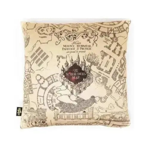 Housse de coussin Carte du Maraudeur MinaLima 40x40 cm