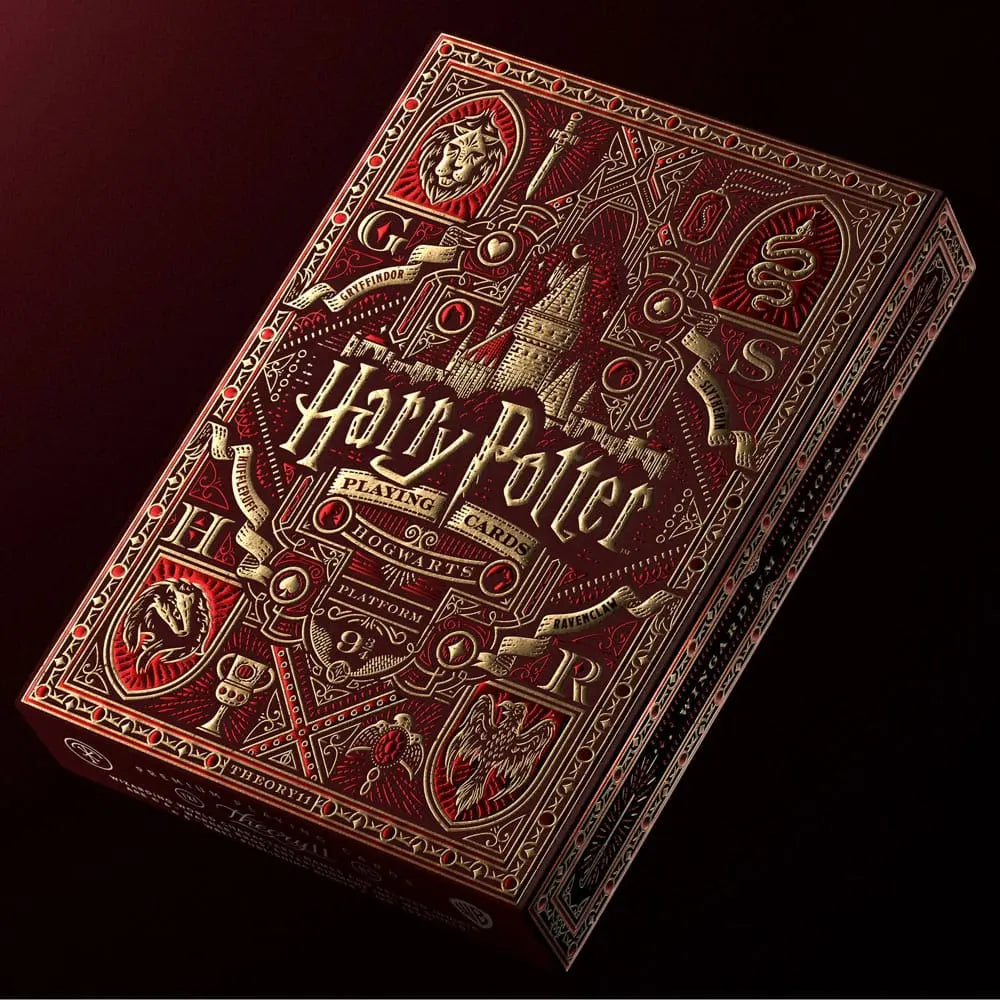 Jeu de cartes Gryffondor Édition Premium - 52 cartes