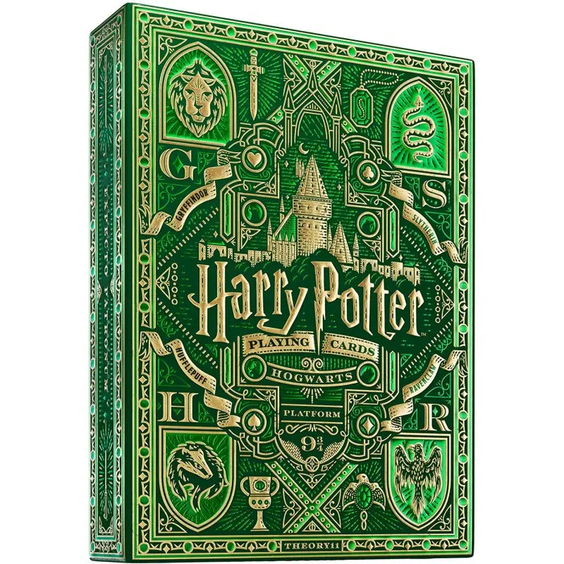 Jeu de cartes Serpentard Édition Premium - 52 cartes