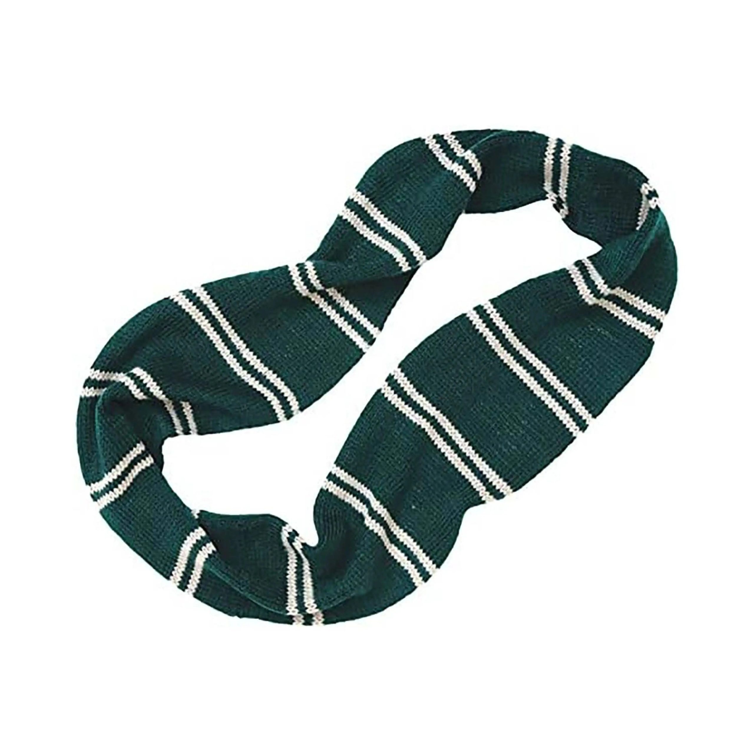 Kit tricot écharpe Serpentard - aiguilles 3,5 mm et patch brodé