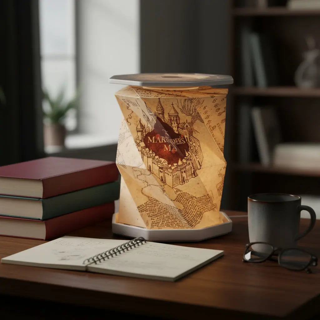 Lampe pliable Carte du Maraudeur LED 15 cm