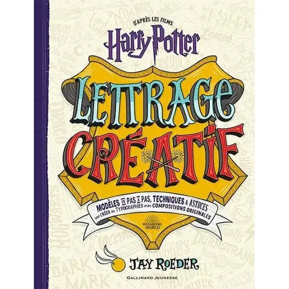 Lettrage Créatif Harry Potter, 176 pages
