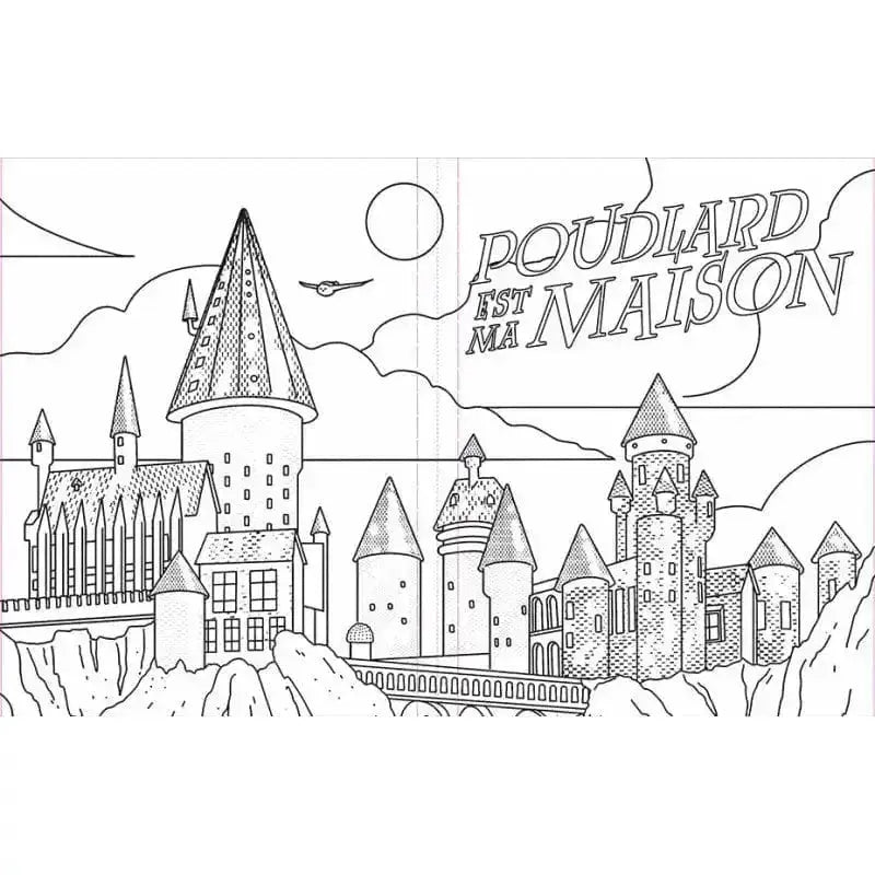 Livre de coloriage Harry Potter - 96 pages