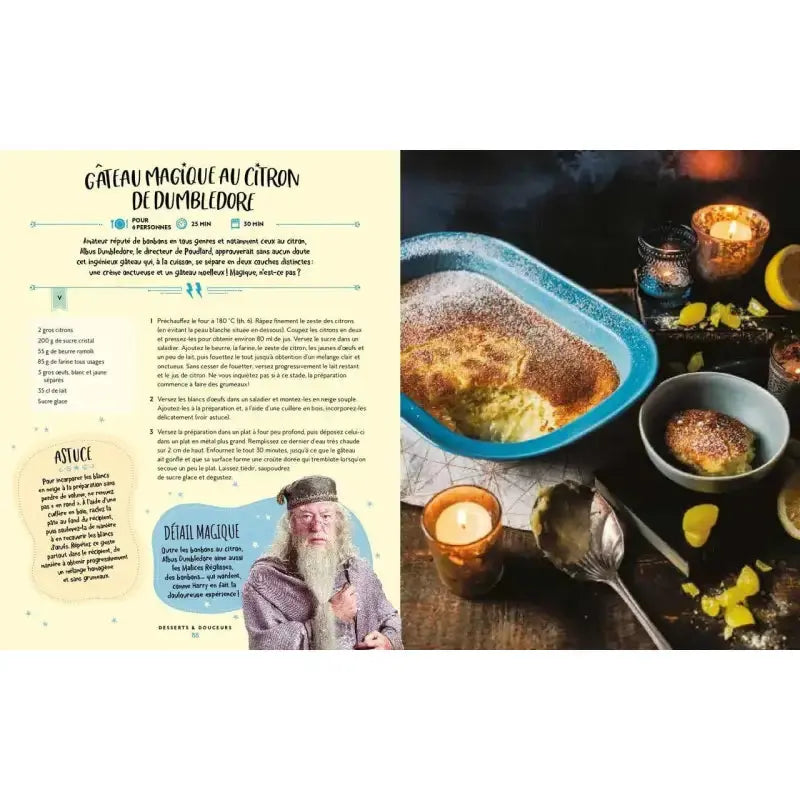 Livre de cuisine Harry Potter - 43 recettes