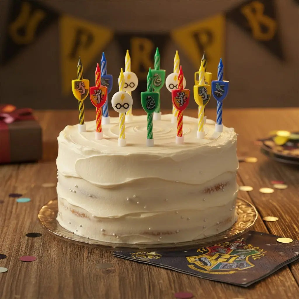 Lot de 10 Bougies Anniversaire Harry Potter - 5 Modèles