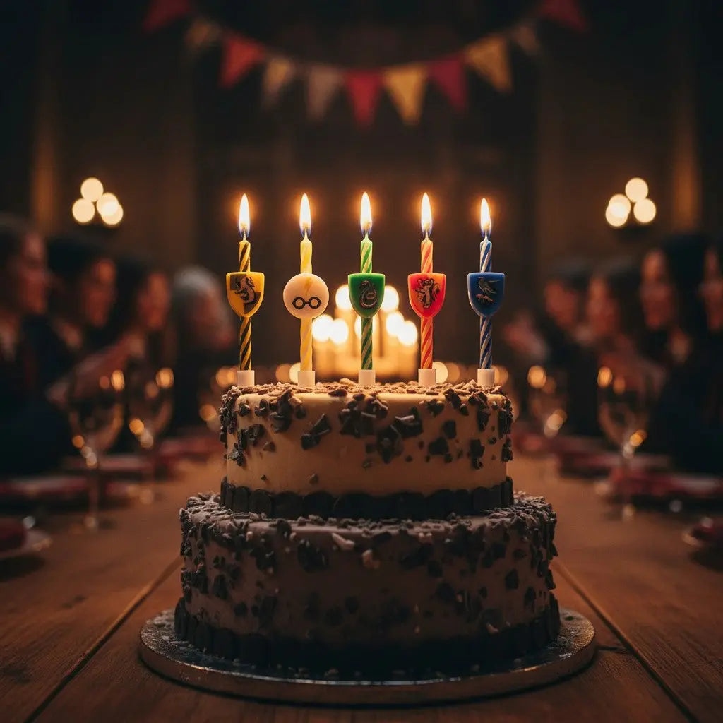 Lot de 10 Bougies Anniversaire Harry Potter - 5 Modèles