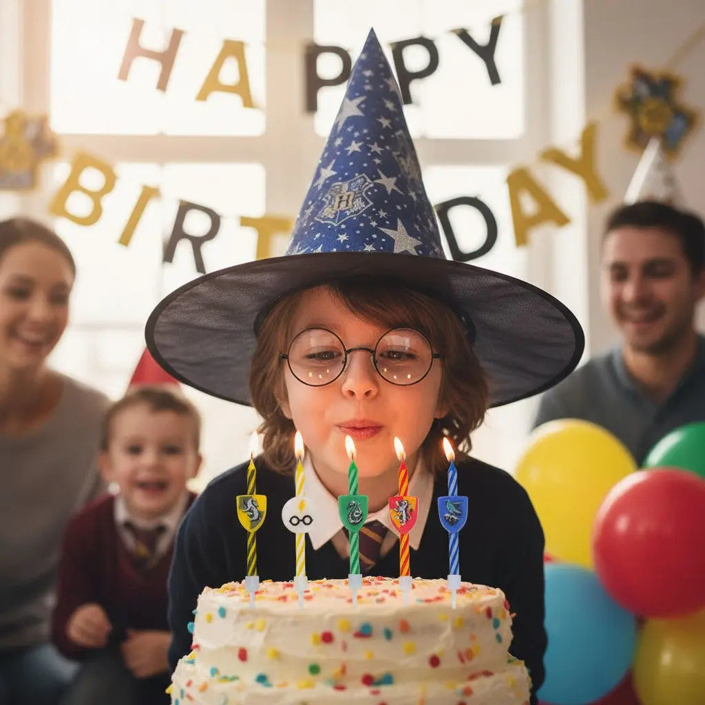 Lot de 10 Bougies Anniversaire Harry Potter - 5 Modèles