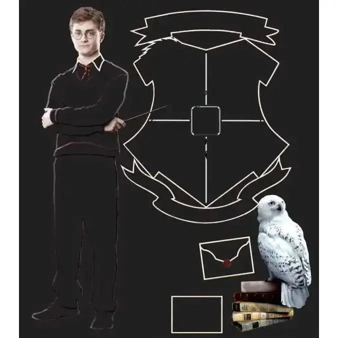Mon coffret Cartes à gratter et à colorier Harry Potter