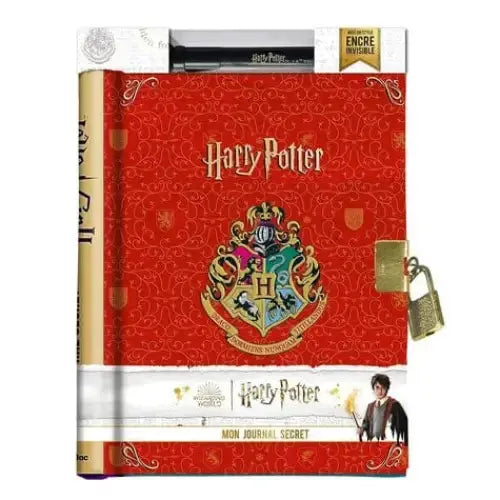 Mon Journal Secret Rouge Harry Potter