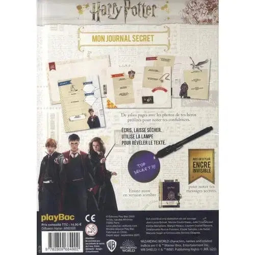 Mon Journal Secret Rouge Harry Potter